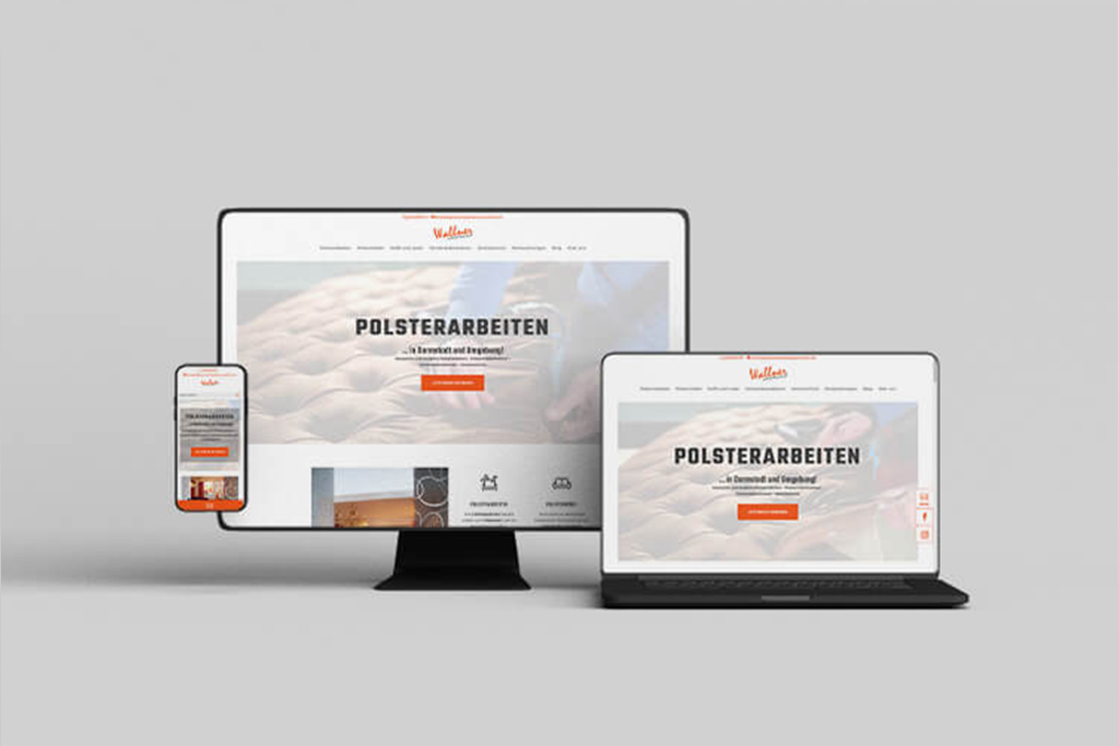 Raumausstattung Wallner - Webdesign Bergauf Media